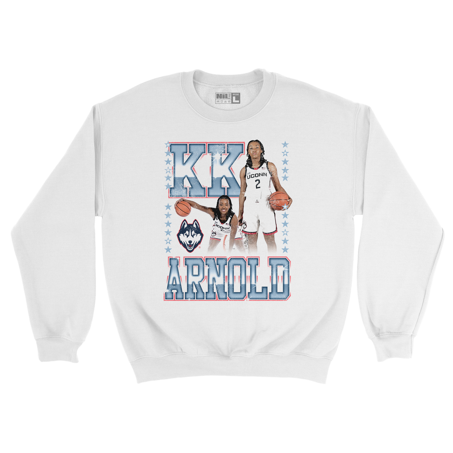 EXCLUSIVE RELEASE: KK Arnold 90s Retro White Crew