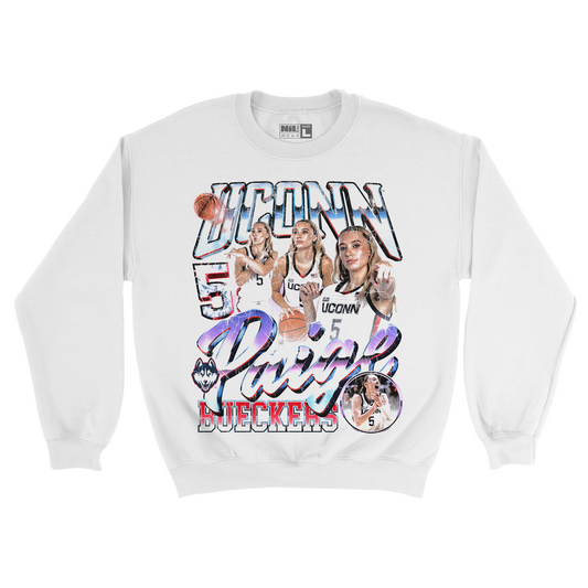 EXCLUSIVE RELEASE: Paige Bueckers 90s Retro White Crew