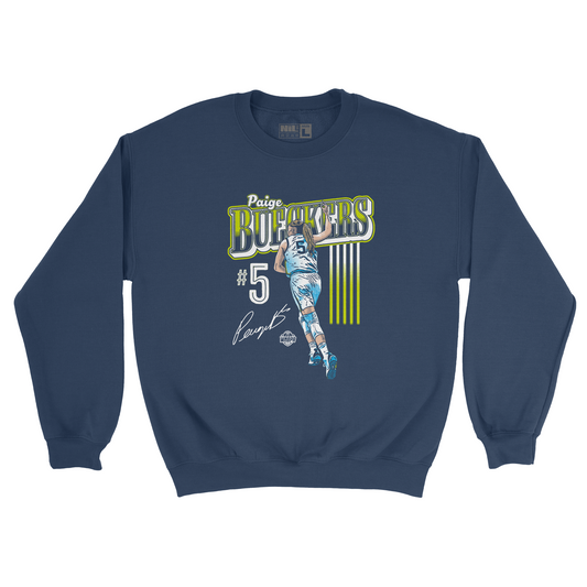 EXCLUSIVE RELEASE: Paige Bueckers Stripes Navy Crew
