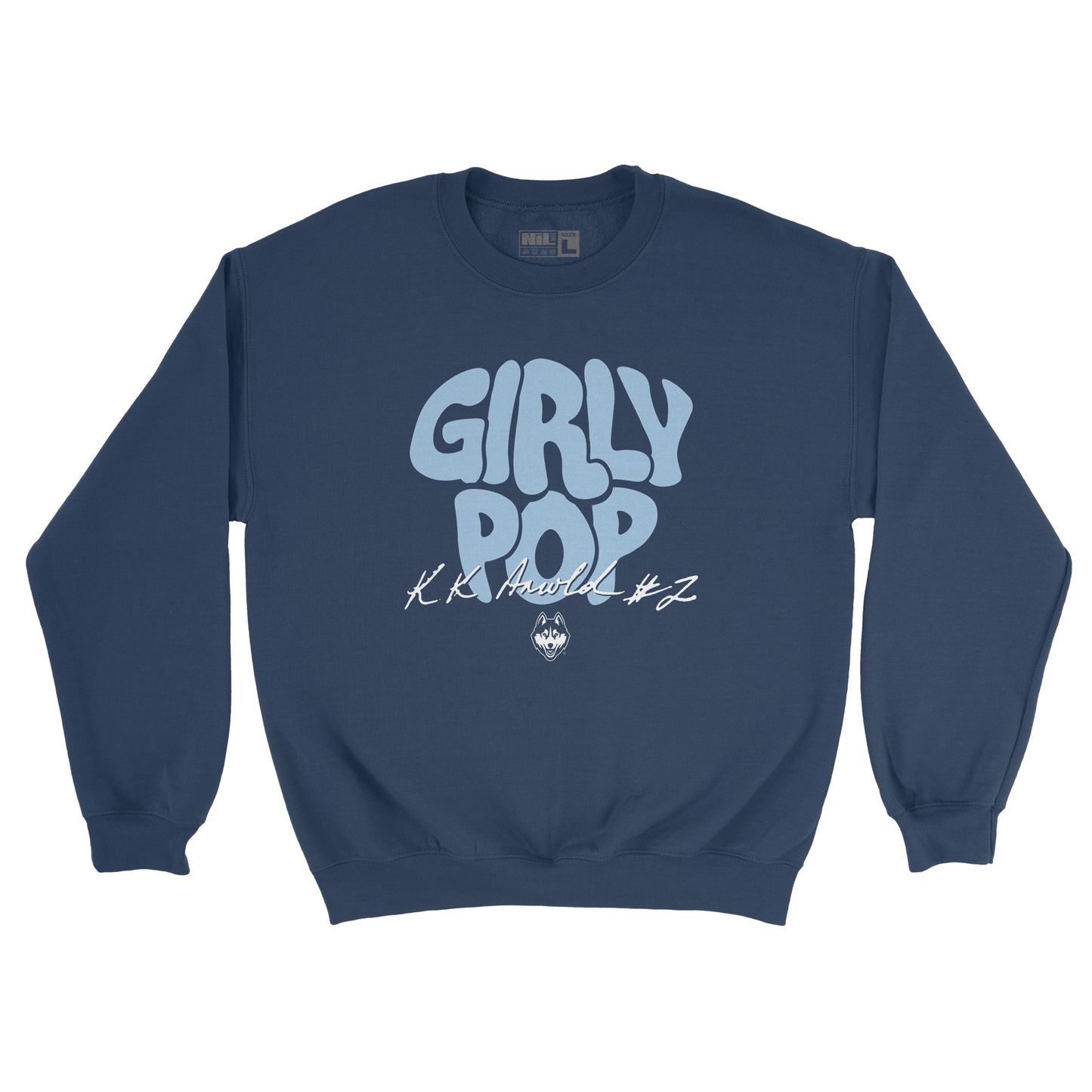 EXCLUSIVE RELEASE: KK Arnold Girly Pops Bubble Navy Crew