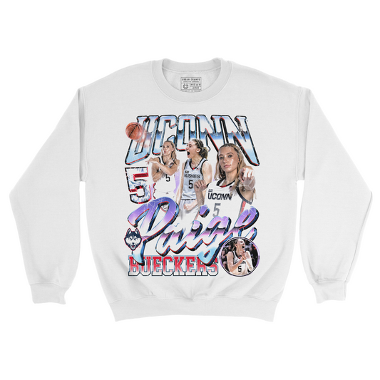 EXCLUSIVE RELEASE: Paige Bueckers 90s Retro White Crew