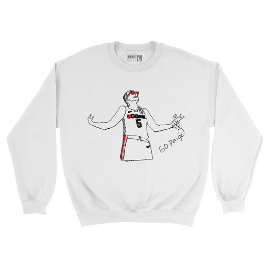 EXCLUSIVE RELEASE: Paige Bueckers Illustration White Crew