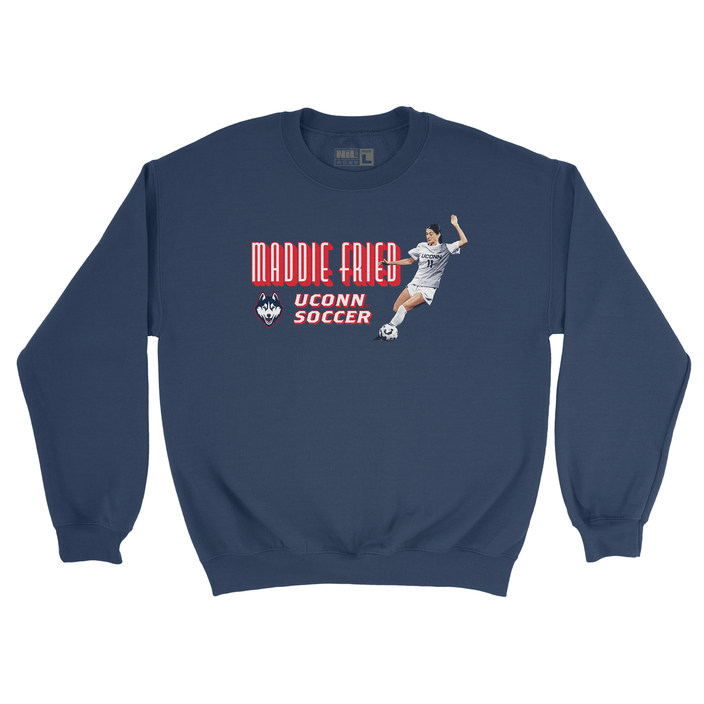 EXCLUSIVE RELEASE: Maddie Fried Illustrated Navy Crew