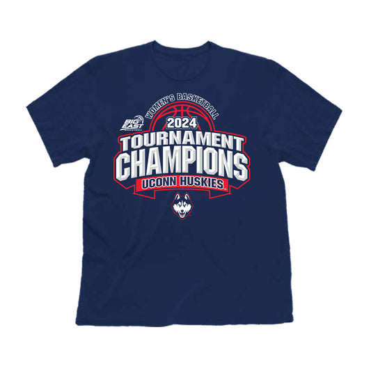 UConn Women's Basketball 2024 Conference Tournament Champions T-Shirt by Retro Brand