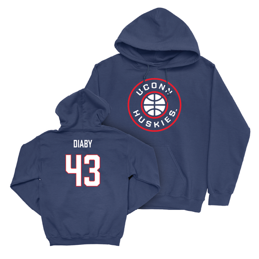 Navy Men's Basketball Hardwood Hoodie  - Souleymane Diaby