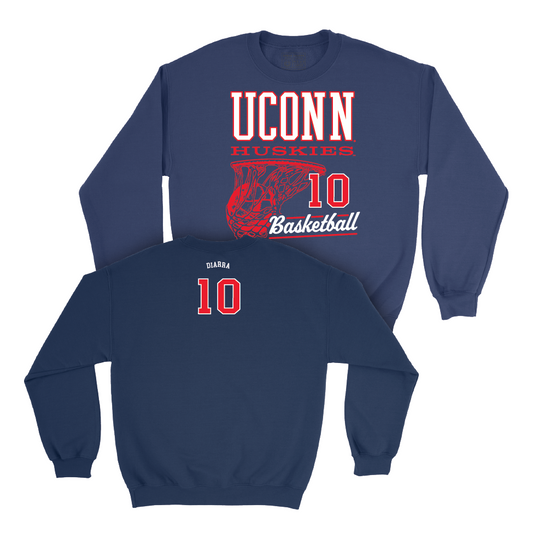 UConn Men's Basketball Hoops Navy Crew - Hassan Diarra | #5