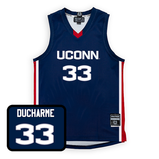 Navy Women's Basketball UConn Jersey - Caroline Ducharme