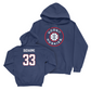 Navy Women's Basketball Hardwood Hoodie - Caroline Ducharme