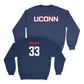 Navy Women's Basketball UConn Crewneck - Caroline Ducharme