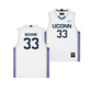 UConn White/Purple Basketball Jersey - Caroline Ducharme | #33