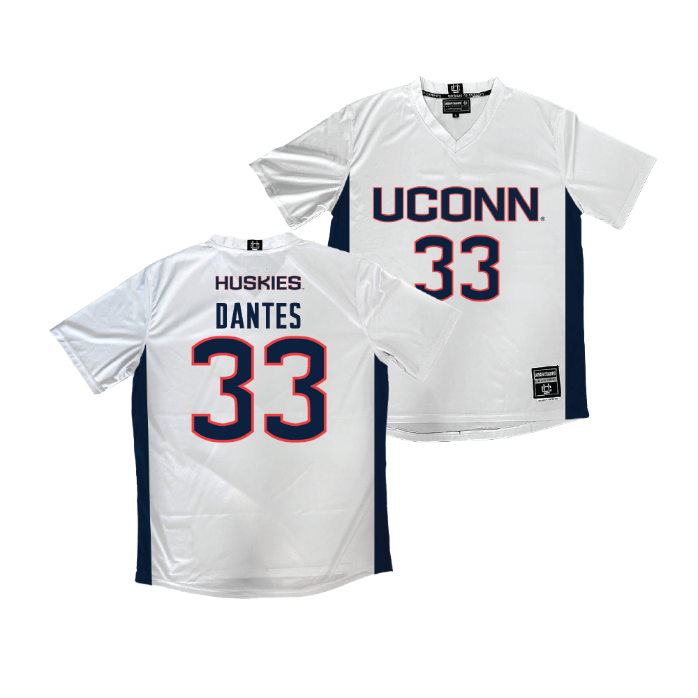 UConn Women's Soccer White Jersey  - Lina Dantes