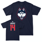 Legacy Collection: UConn Women's Basketball Navy Legacy Tee - Dorka Juhasz | #14