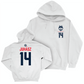 Legacy Collection: UConn Women's Basketball White Logo Hoodie - Dorka Juhasz | #14