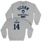 Legacy Collection: UConn Women's Basketball Sport Grey Varsity Crew - Dorka Juhasz | #14