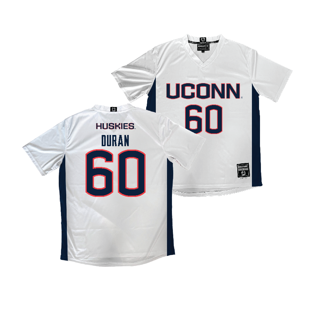 UConn Women's Soccer White Jersey - Adyson Duran | #60