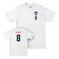 UConn Women's Basketball Logo White Comfort Colors Tee - Jana El Alfy | #8