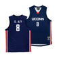 Navy Women's Basketball UConn Jersey - Jana El Alfy