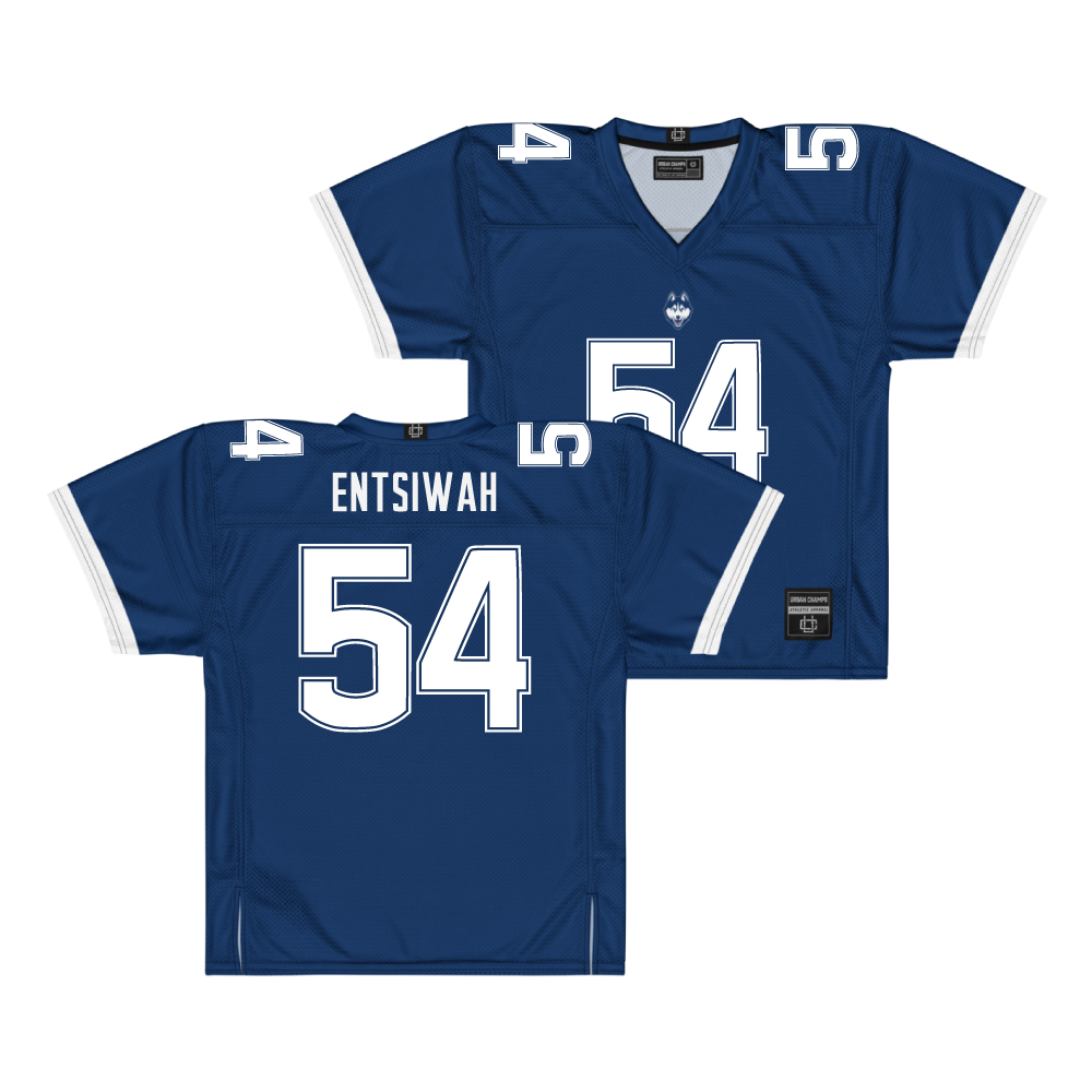 Navy UConn Football Jersey - Ed Entsiwah