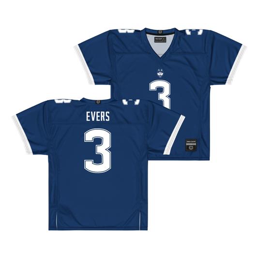 Navy UConn Football Jersey - Nick Evers