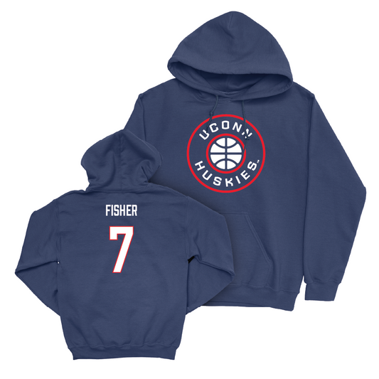 Navy Women's Basketball Hardwood Hoodie  - Kelis Fisher