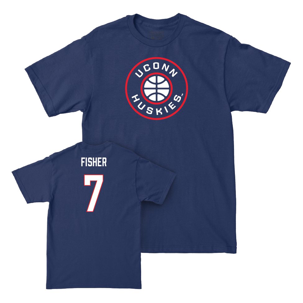 Navy Women's Basketball Hardwood Tee  - Kelis Fisher