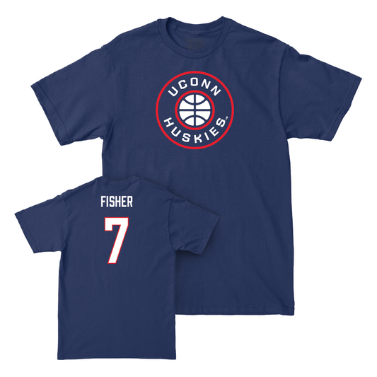 Navy Women's Basketball Hardwood Tee  - Kelis Fisher