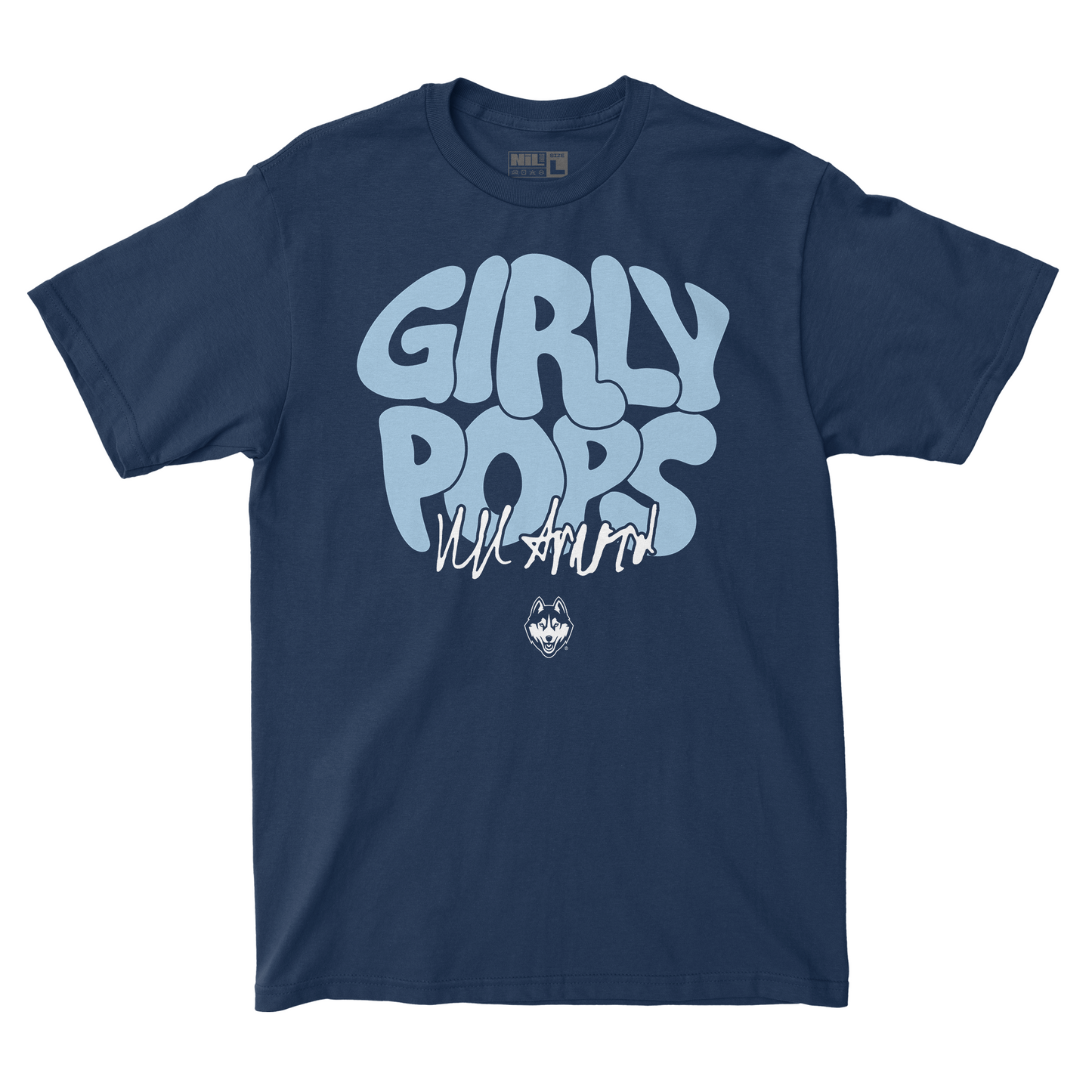 EXCLUSIVE RELEASE: KK Arnold Girly Pops Bubble Navy Tee