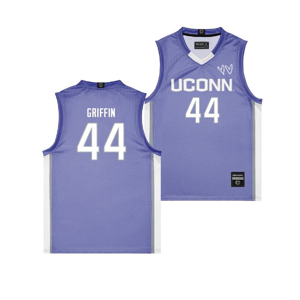 UConn Purple Basketball Jersey - Aubrey Griffin | #44