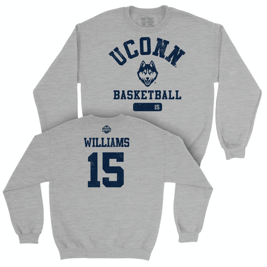 Legacy Collection: UConn Women's Basketball Sport Grey Varsity Crew - Gabby Williams | #15