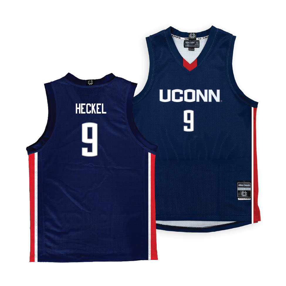 Navy Women's Basketball UConn Jersey  - Kayleigh Heckel