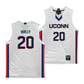 UConn Men's Basketball White Jersey - Andrew Hurley | #20
