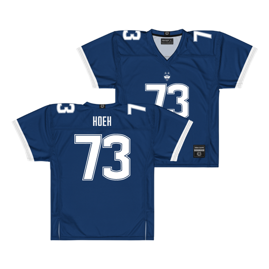 Navy UConn Football Jersey - Wes Hoeh