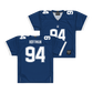 Navy UConn Football Jersey - Matthew Hoffman