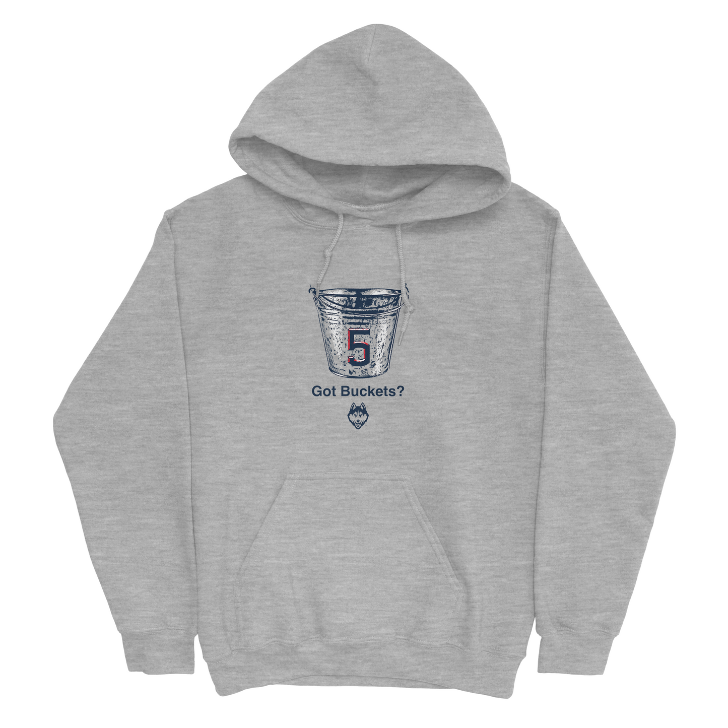 EXCLUSIVE RELEASE: Paige Bueckers Got Buckets? Sport Grey Hoodie