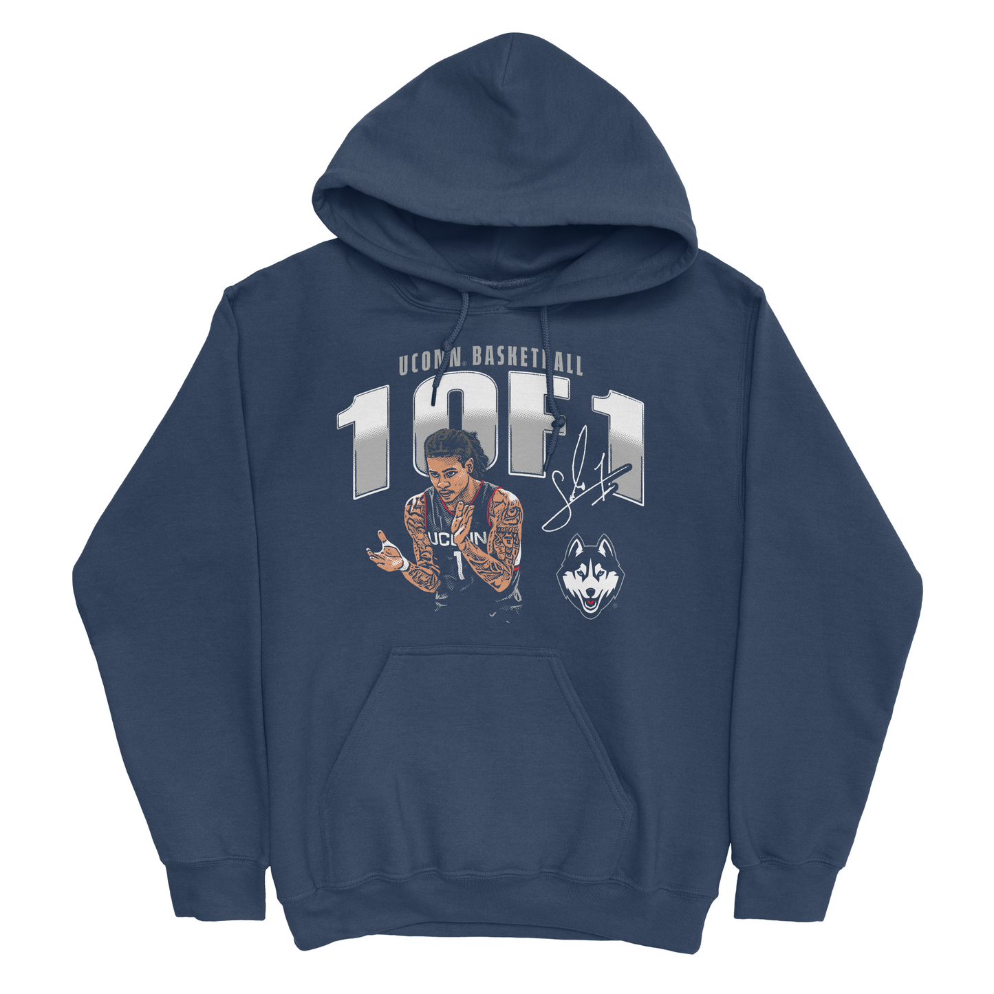 EXCLUSIVE RELEASE: Solo Ball Illustrated Navy Hoodie