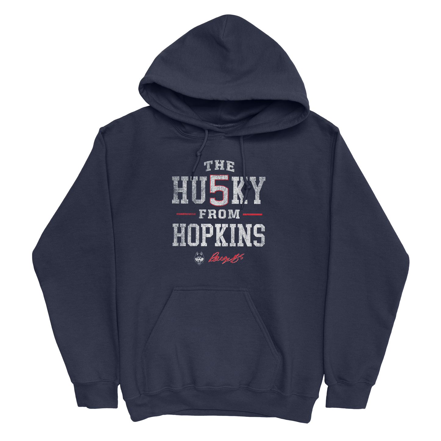 EXCLUSIVE RELEASE: Paige Bueckers Hu5ky from Hopkins Navy Hoodie