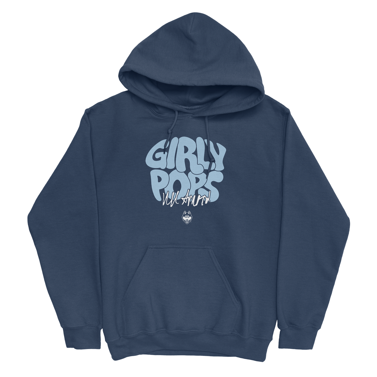EXCLUSIVE RELEASE: KK Arnold Girly Pops Bubble Navy Hoodie