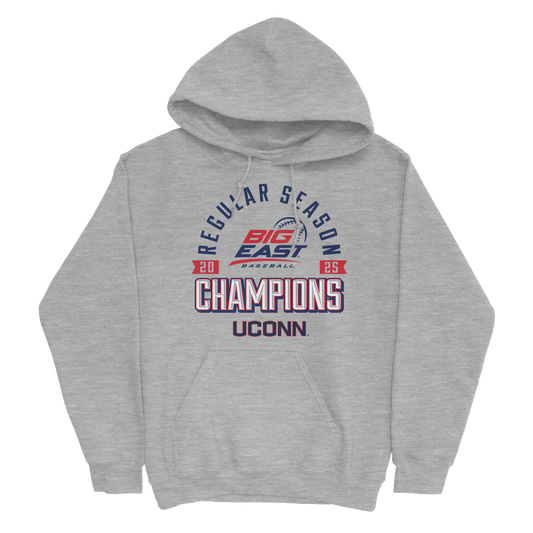 UConn Baseball 2025 Regular Season Champions Big East Locker Room Hoodie