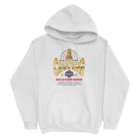 UConn Women's Basketball National Champions Gold Hoodie