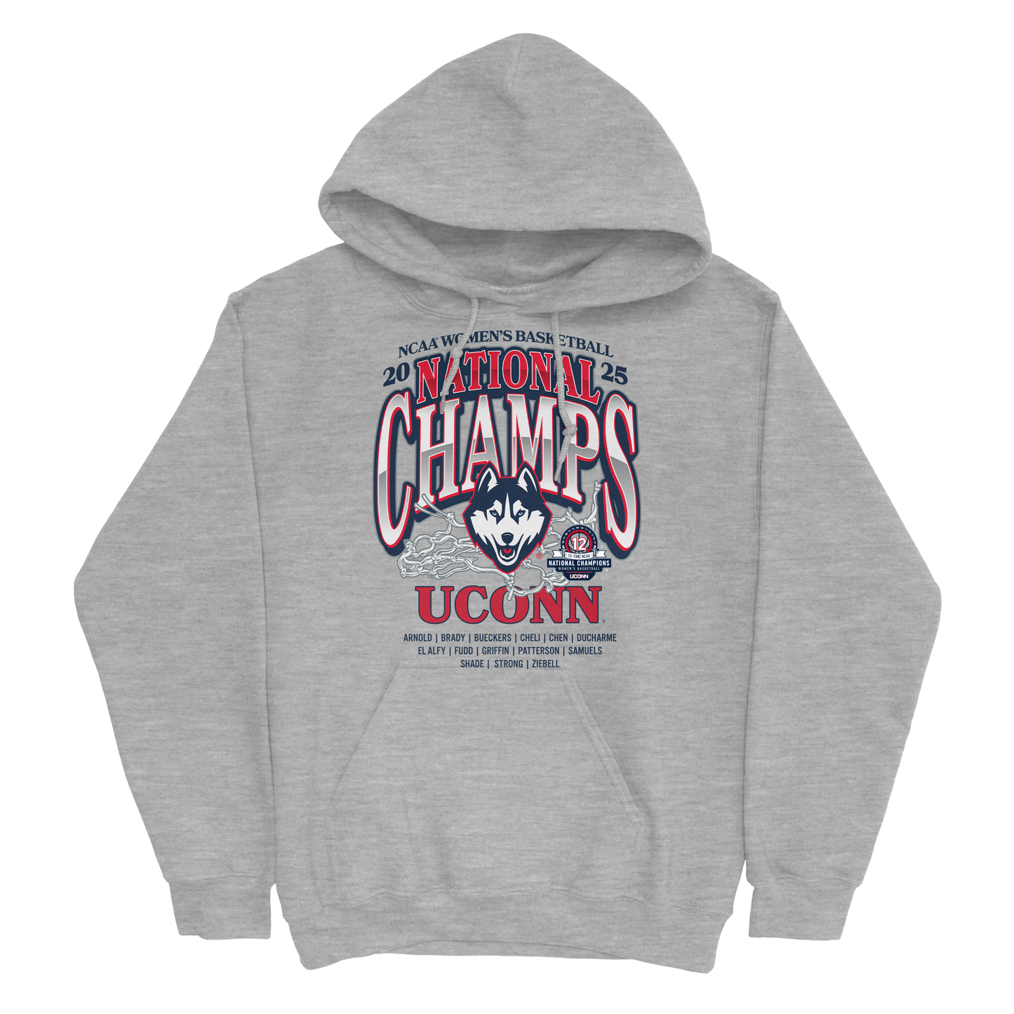 UConn Women's Basketball National Champions Classic Hoodie