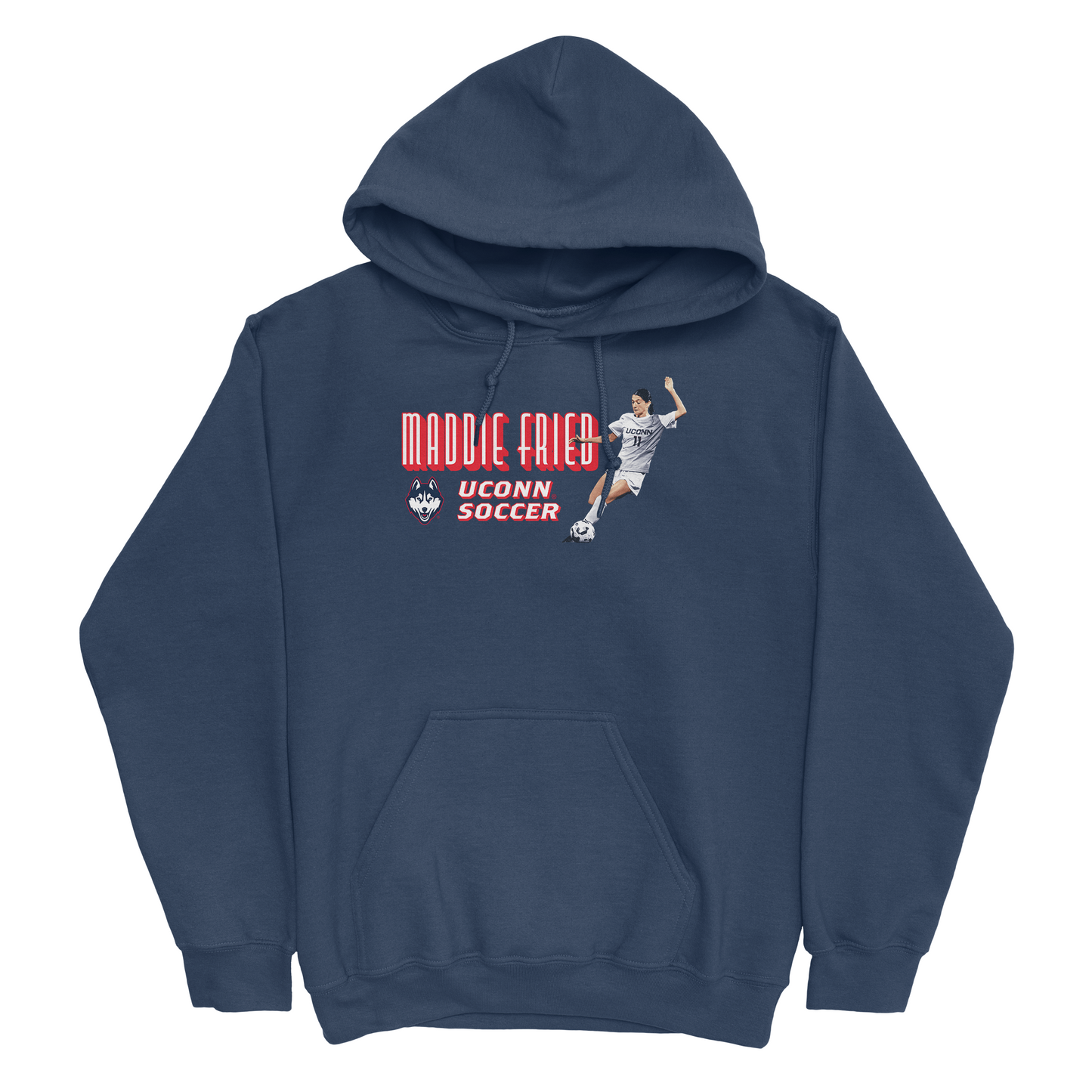 EXCLUSIVE RELEASE: Maddie Fried Illustrated Navy Hoodie
