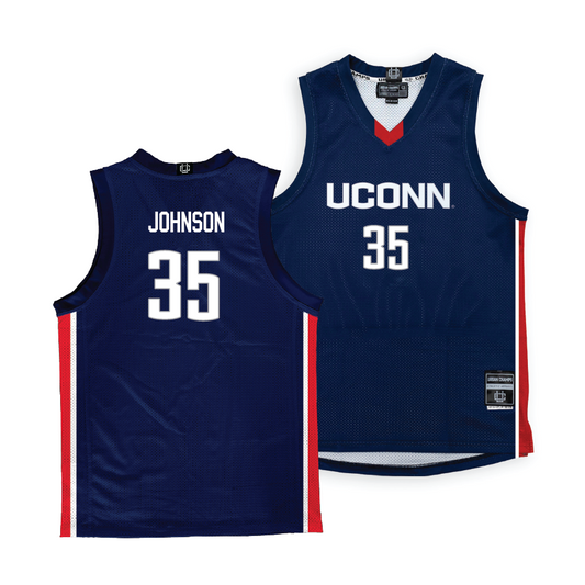 Navy Men's Basketball UConn Jersey - Samson Johnson