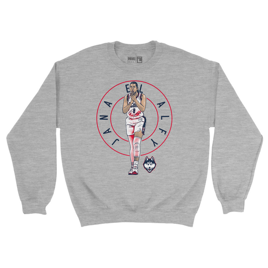 EXCLUSIVE RELEASE: Jana El Alfy Illustrated Sport Grey Crew