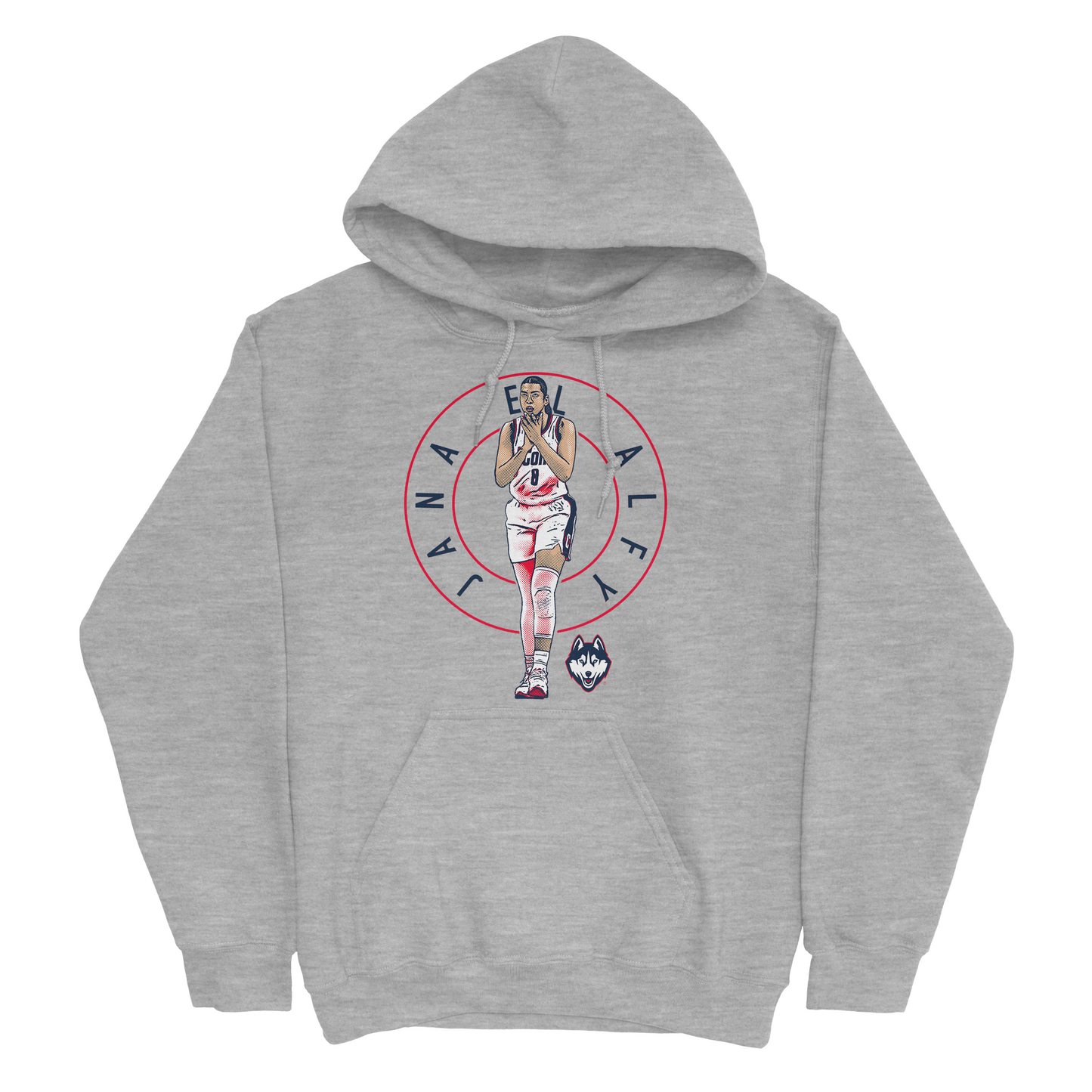 EXCLUSIVE RELEASE: Jana El Alfy Illustrated Sport Grey Hoodie