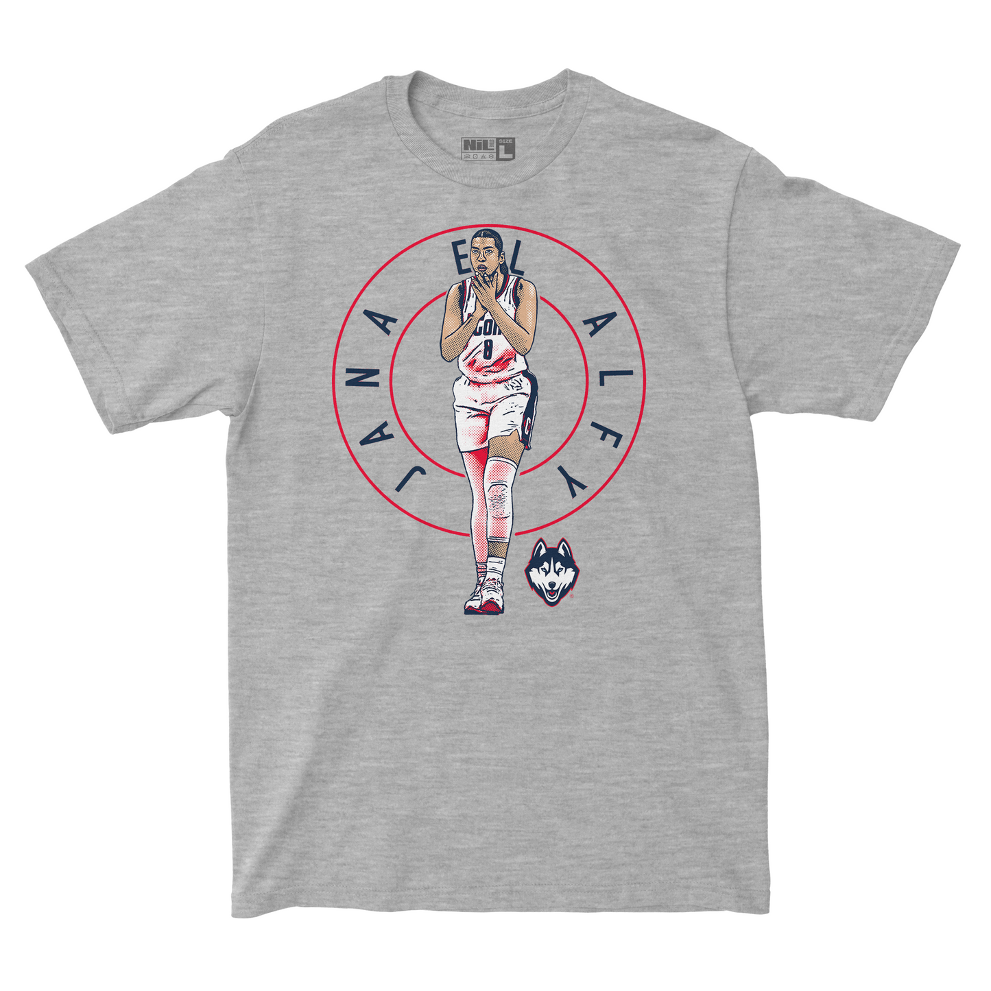 EXCLUSIVE RELEASE: Jana El Alfy Illustrated Sport Grey Tee