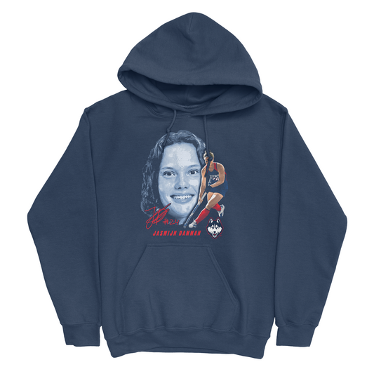 EXCLUSIVE RELEASE: Jasmijn Damman Portrait Navy Hoodie