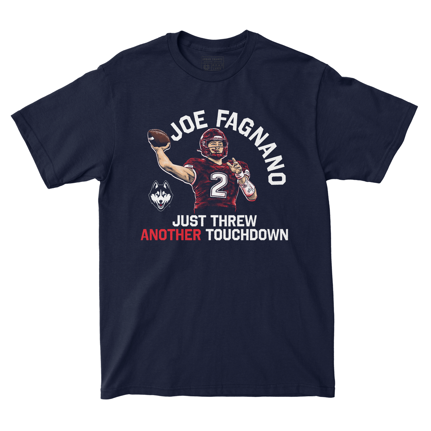 EXCLUSIVE RELEASE: Joe Fagnano 5 TD Navy Tee