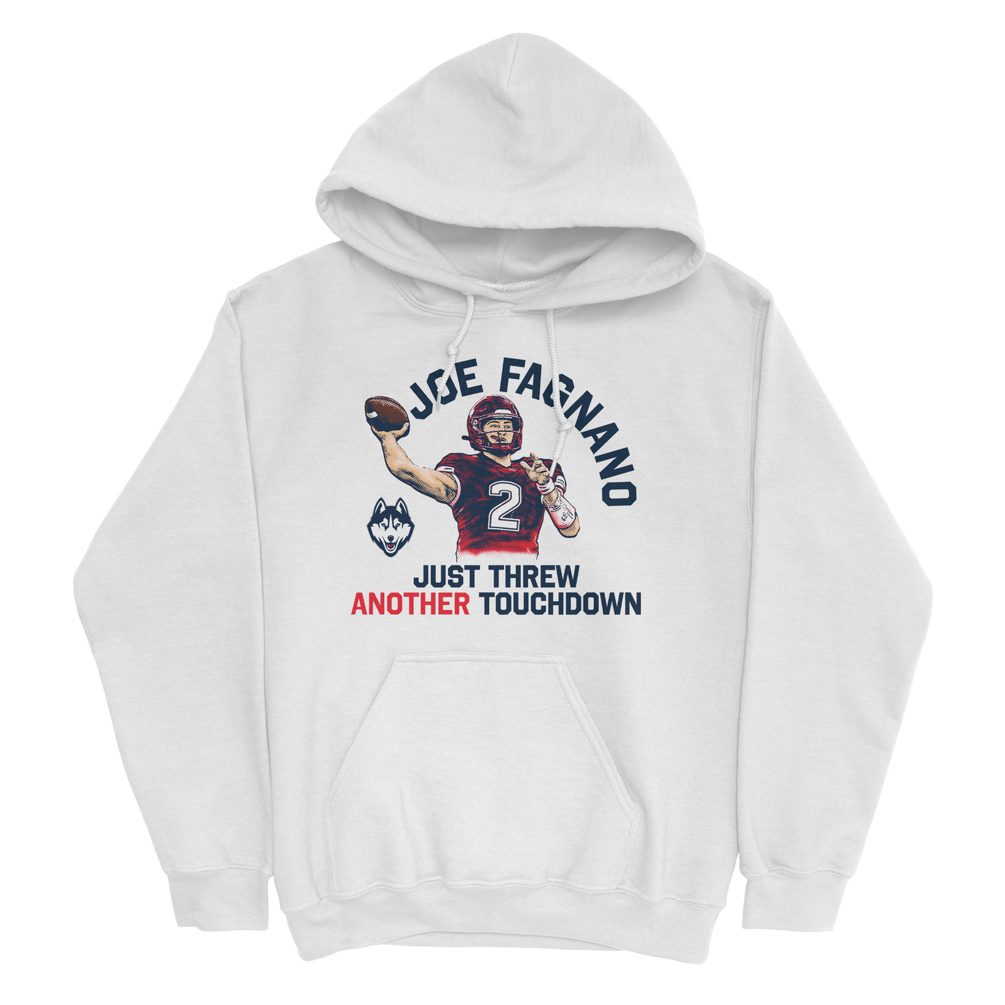 EXCLUSIVE RELEASE: Joe Fagnano 5 TD White Hoodie