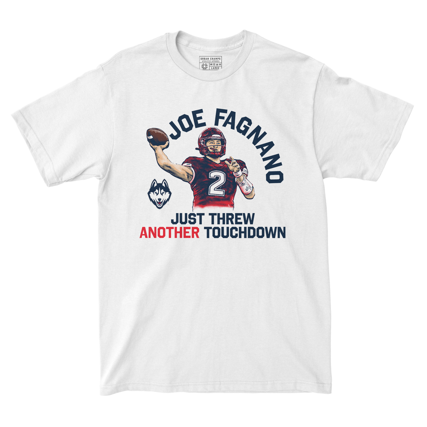 EXCLUSIVE RELEASE: Joe Fagnano 5 TD White Tee