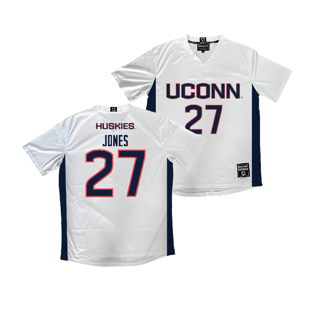 UConn Women's Soccer White Jersey - Abbey Jones | #27